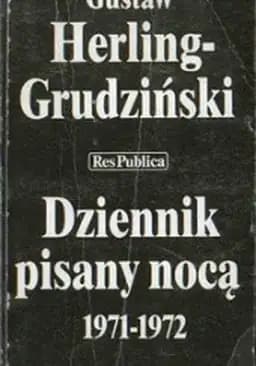 Dziennik pisany nocą. 1971-1972 (pol.) Dziennik pisany nocą 1971-1972 /