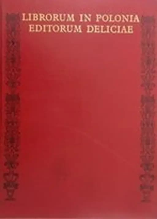 Librorum in Polonia Editorum Deliciae