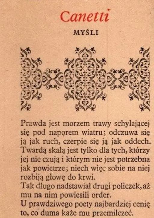 Myśli / Provinz des Menschen, Biblioteczka Aforystów