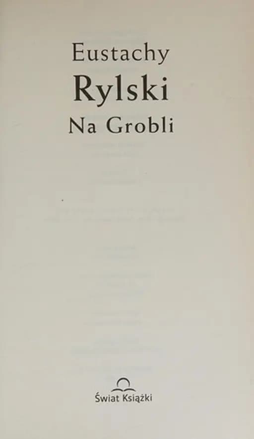Na grobli / Nowa Proza Polska (Świat Książki)