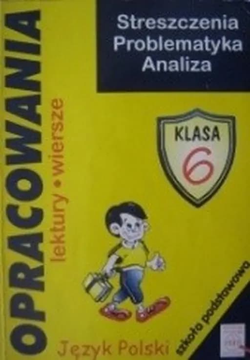 Opracowania Lektury i wiersze