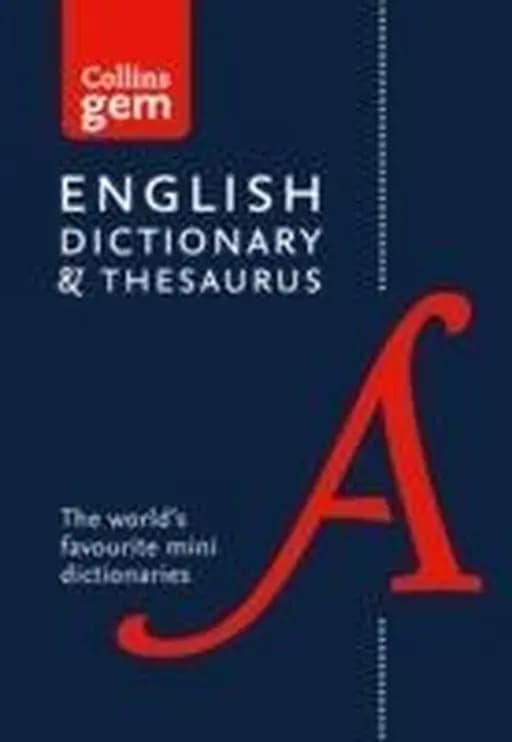 Collins English Dictionary & Thesaurus
