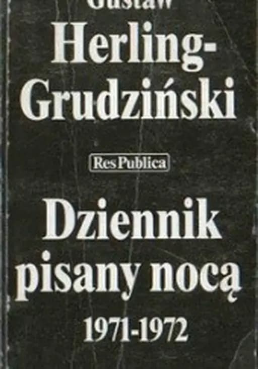 Dziennik pisany nocą. 1971-1972 (pol.) Dziennik pisany nocą 1971-1972 /