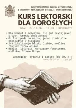 Kurs lektorski : materiały formacyjne / Biblioteka Materiałów Formacyjnych Służby Liturgicznej