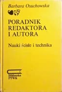 Poradnik redaktora i autora : nauki ścisłe i technika / Biblioteka PTWK