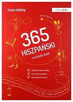 Okładka książki „365 hiszpański na każdy dzień” — Dorota Kotwica