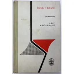 Okładka książki „55 lat wśród książek” — Jan Michalski