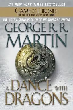 Okładka książki „A Dance with Dragons” — George R. R. Martin
