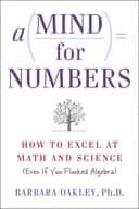Okładka książki „A Mind For Numbers” — Barbara Oakley