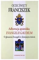 Okładka książki „Adhortacja apostolska Evangelii gaudium o głoszeniu Ewangelii w dzisiejszym…