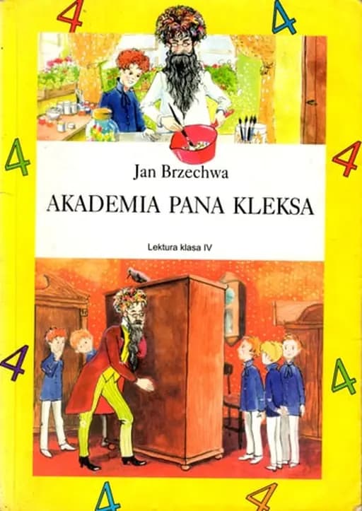Okładka książki „Akademia pana Kleksa” — Jan Brzechwa