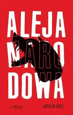 Okładka książki „Aleja Narodowa” — Jaroslav Rudiš