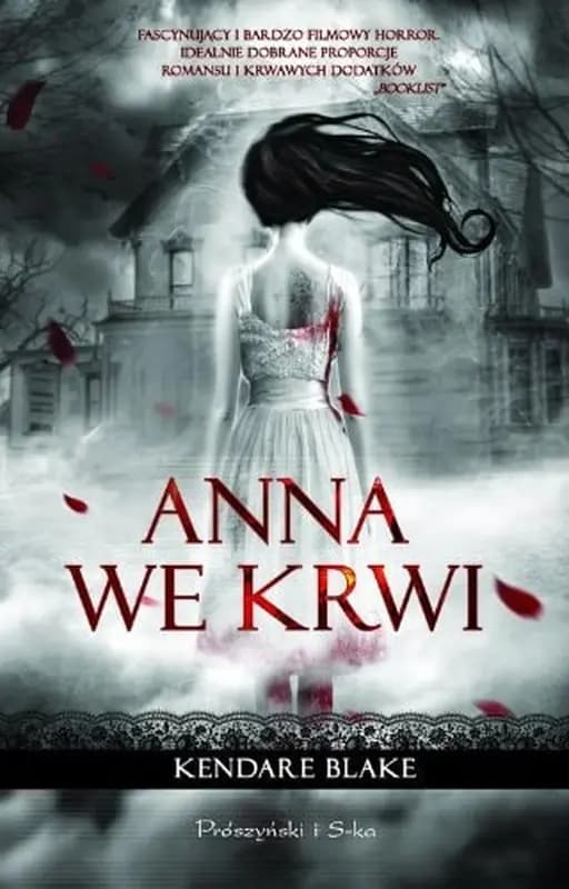 Okładka książki „Anna we krwi” — Blake, Kendare