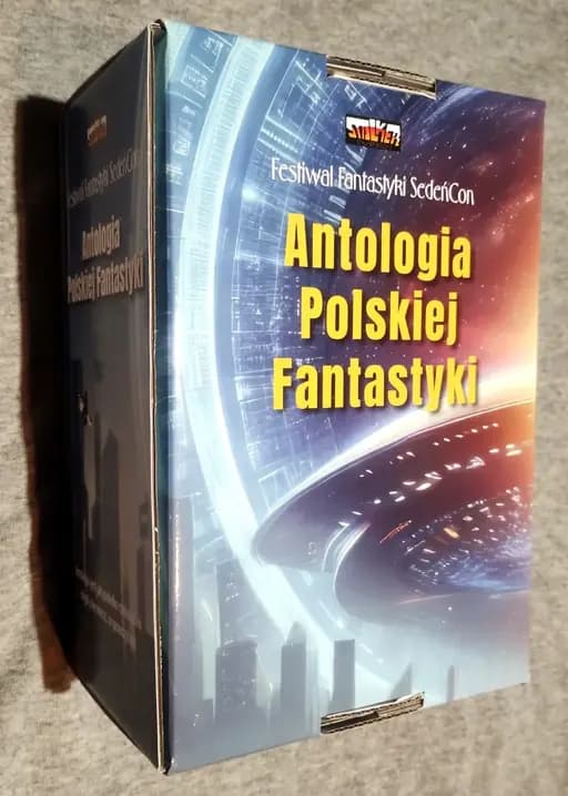 Okładka książki „Antologia polskiej fantastyki”