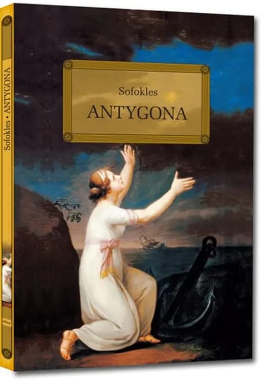 Okładka książki „Antygona” — Sophocles