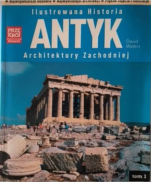 Okładka książki „Antyk” — David Watkin