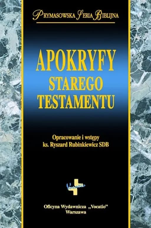 Okładka książki „Apokryfy Starego Testamentu” — Rubinkiewicz, Ryszard