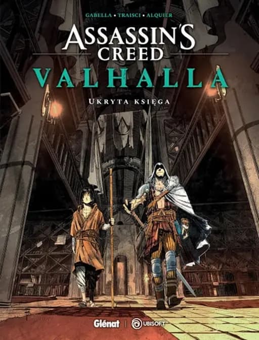 Okładka książki „Assassin's Creed Valhalla. Ukryta księga” — Story House Egmont