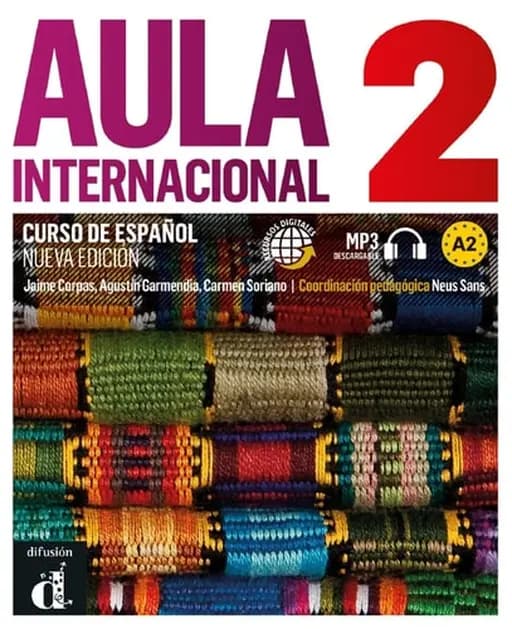 Okładka książki „Aula internacional. Libro del alumno. Per le Scuole superiori. Con CD Audio. Con…