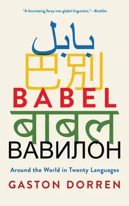 Okładka książki „Babel” — Gaston Dorren