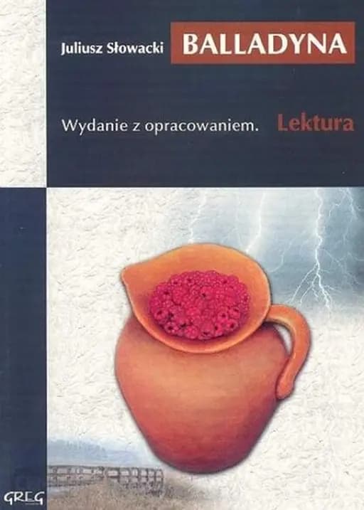 Okładka książki „Balladyna” — Juliusz Słowacki