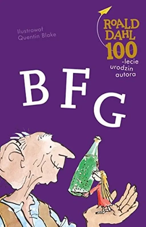 Okładka książki „Bardzo Fajny Gigant” — Roald Dahl