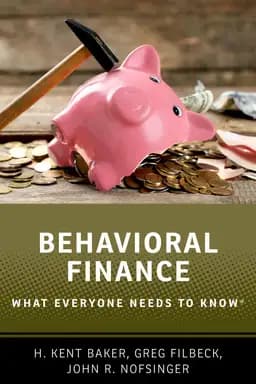 Okładka książki „Behavioral Finance” — H. Kent Baker