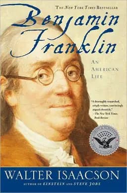 Okładka książki „Benjamin Franklin: An American Life” — Walter Isaacson