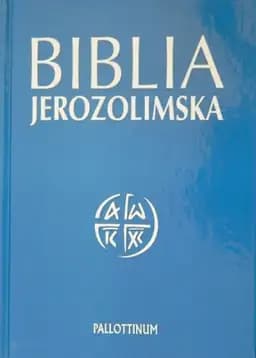 Okładka książki „Biblia Jerozolimska” — Krzysztof Sarzała