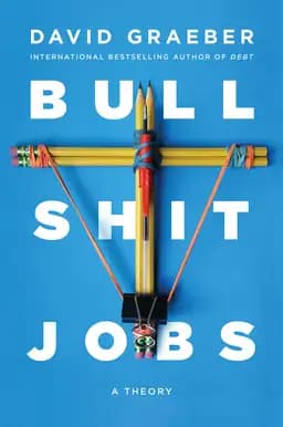 Okładka książki „Bullshit Jobs” — David Graeber