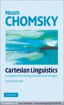 Okładka książki „Cartesian Linguistics” — Noam Chomsky, James McGilvray