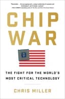 Okładka książki „Chip War” — Chris Miller
