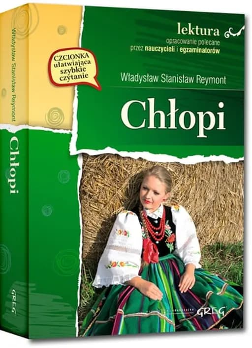Okładka książki „Chłopi” — Władysław Stanisław Reymont