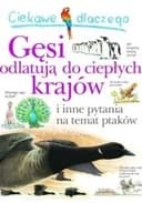 Okładka książki „Ciekawe dlaczego gęsi odlatują do ciepłych krajów i inne pytania na temat ptaków”