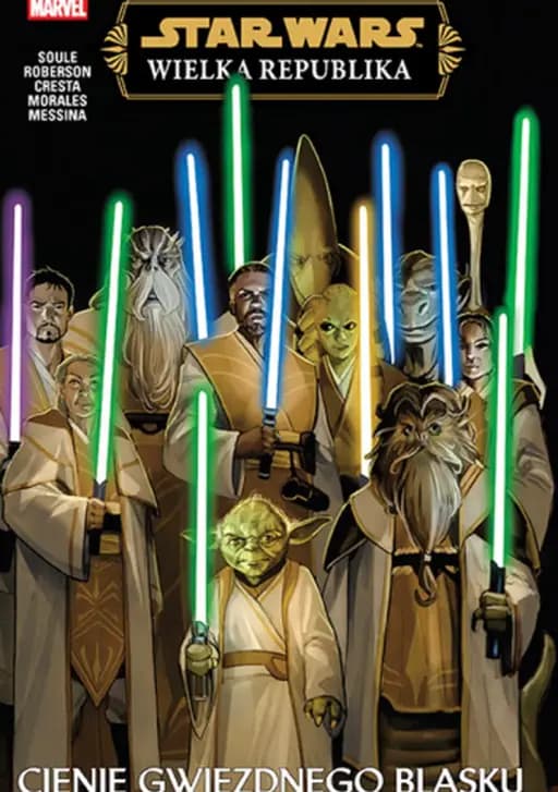 Okładka książki „Star Wars. Wielka Republika. Cienie Gwiezdnego Blasku” — Charles Soule