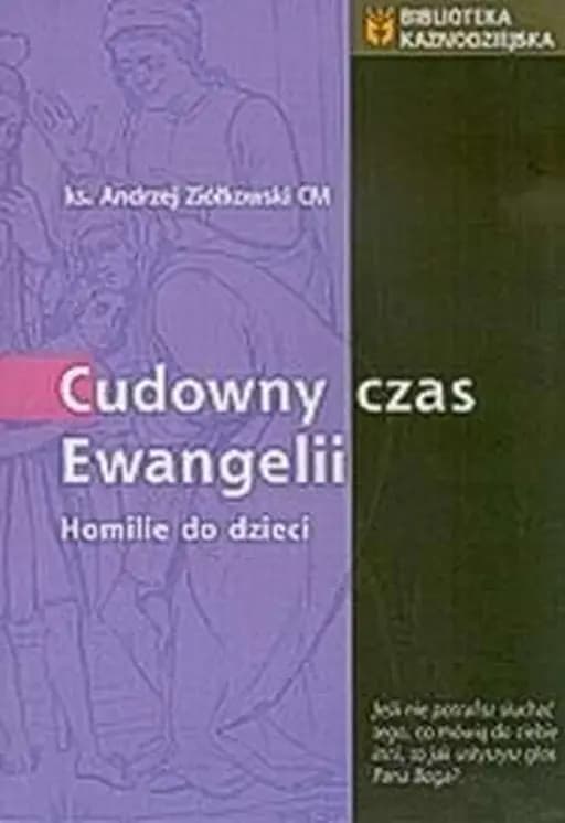 Okładka książki „Cudowny czas Ewangelii” — Andrzej Ziółkowski