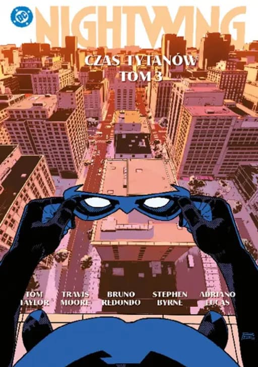 Okładka książki „Nightwing: Czas tytanów” — Tom Taylor