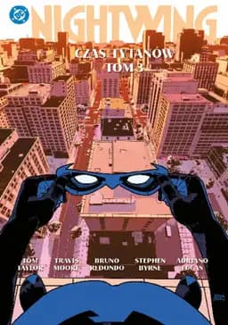 Okładka książki „Nightwing: Czas tytanów” — Tom Taylor