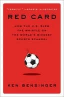 Okładka książki „Czerwona kartka / Red card : how the U.S. blew the whistle on the world's biggest…
