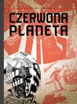 Okładka książki „Czerwona planeta” — Wydawnictwo Mandioca