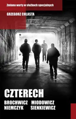 Okładka książki „Czterech” — Grzegorz Chlasta