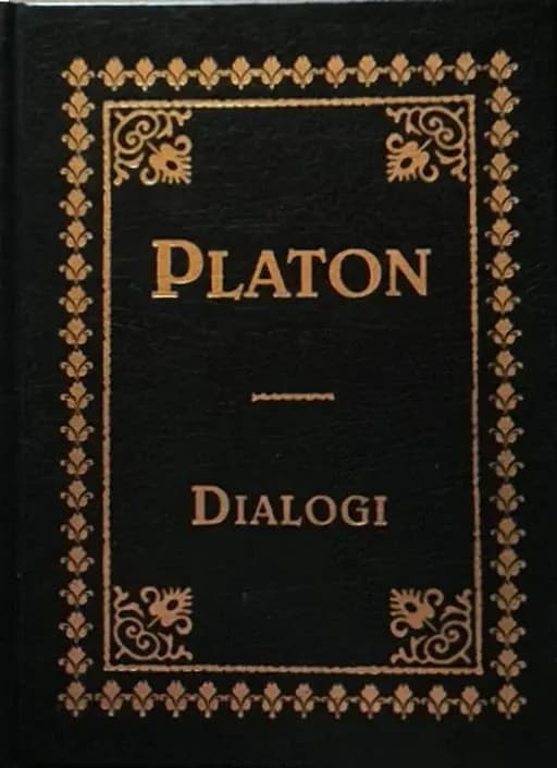 Okładka książki „Dialogi” — Platón