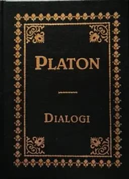 Okładka książki „Dialogi” — Platón