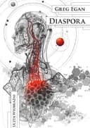 Okładka książki „Diaspora” — Egan, Greg