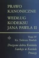 Okładka książki „Doczesne dobra Kościoła, sankcje w Kościele, procesy” — Tadeusz Pawluk