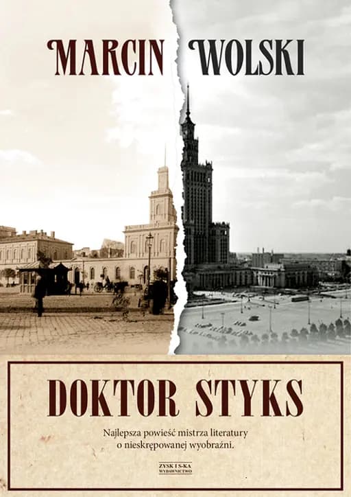 Okładka książki „Doktor Styks” — Marcin Wolski