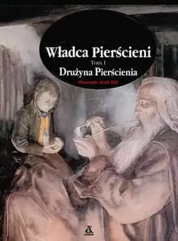 Okładka książki „Drużyna pierścienia” — J. R. R. Tolkien