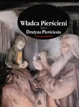 Okładka książki „Drużyna pierścienia” — J. R. R. Tolkien