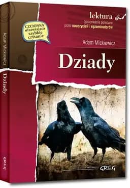 Okładka książki „Dziady” — Adam Mickiewicz
