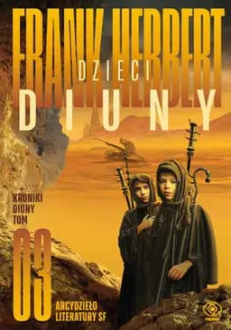 Okładka książki „Dzieci Diuny” — Frank Herbert
